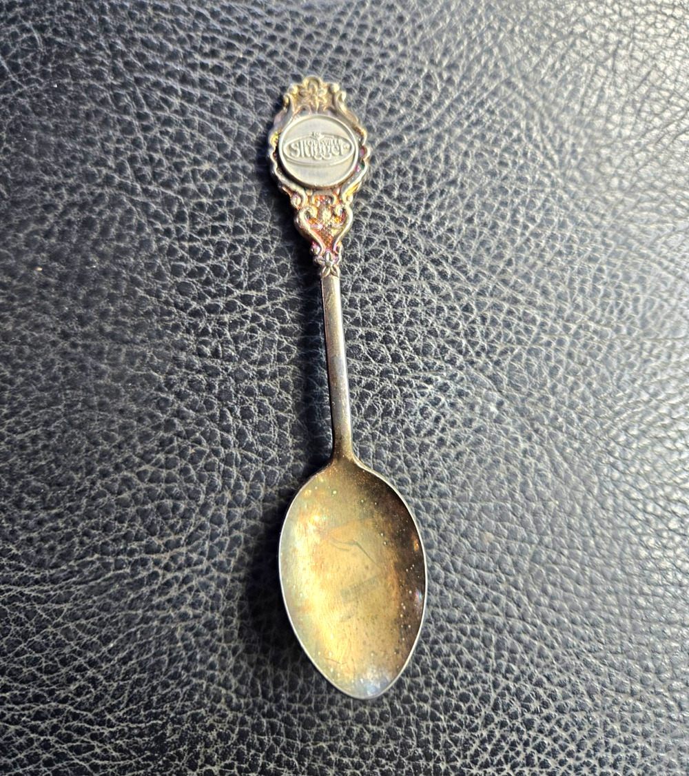 Vintage Sugarlands Visitor Center Souvenir Spoon Silver Plated 5.25”